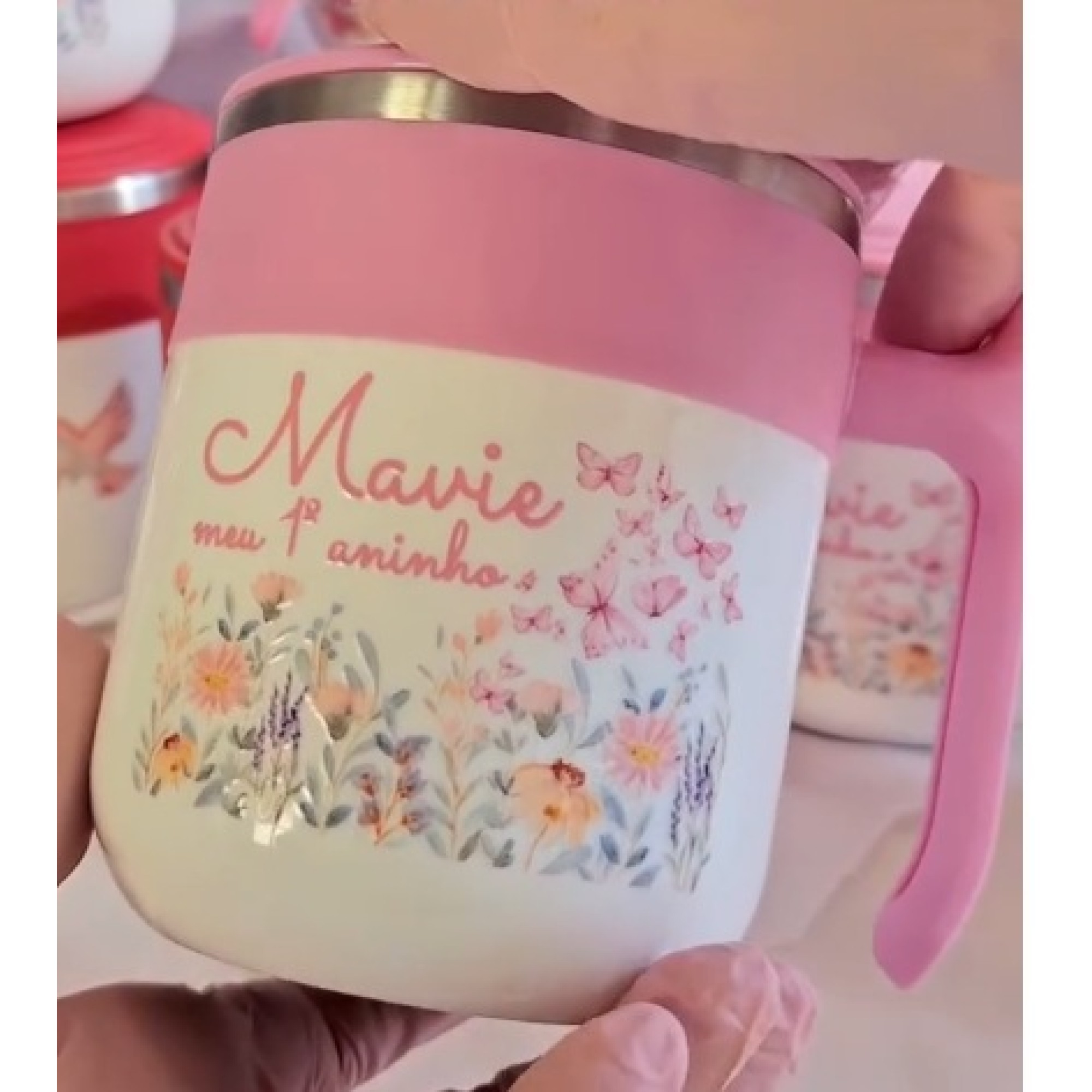 Canecas Personalizadas para Lembrancinhas Jardim Encantado